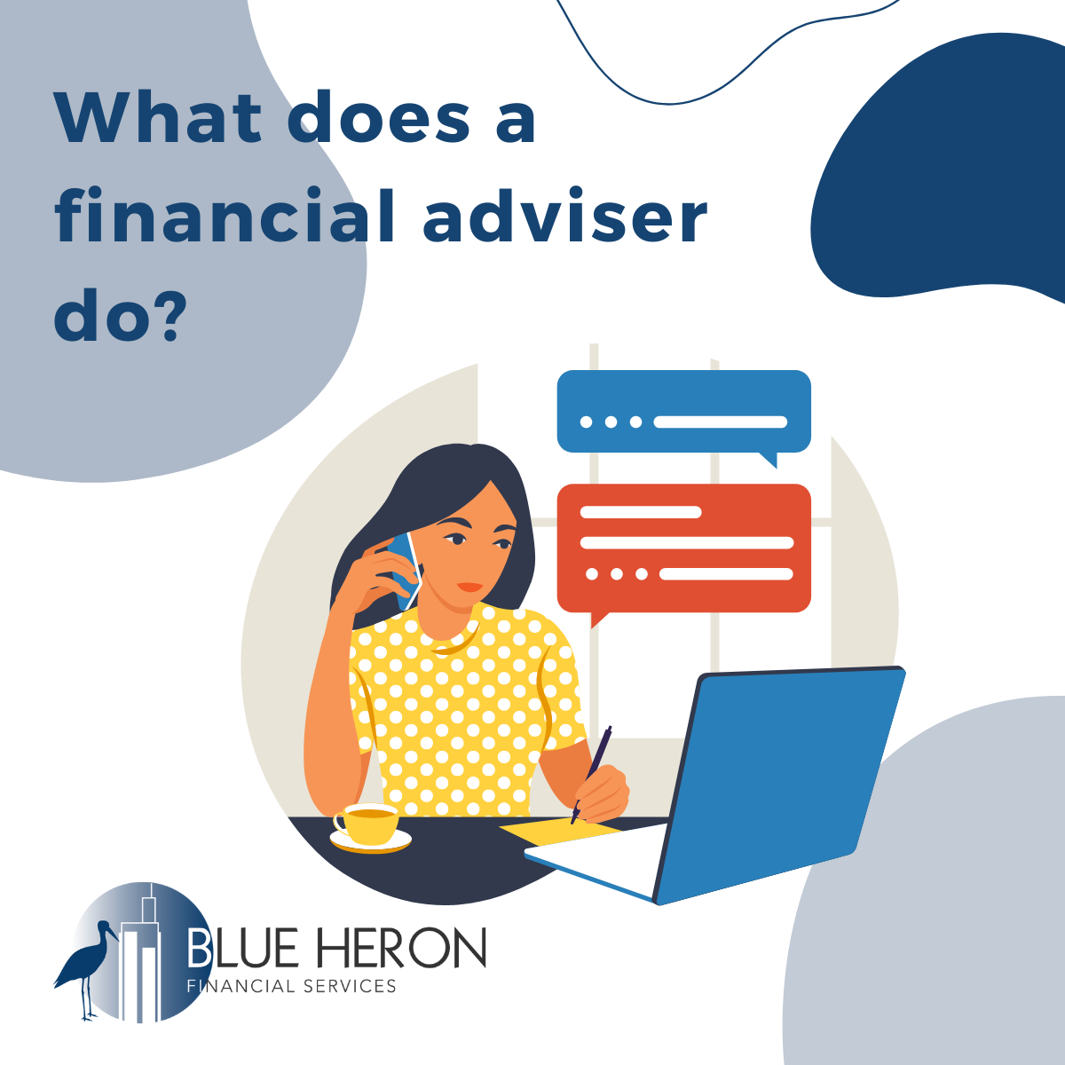 What does a financial adviser do